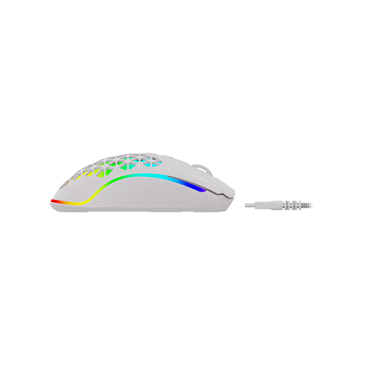 AQIRYS Myszka Dual Mode: Wirelles+Wired POLARIS white