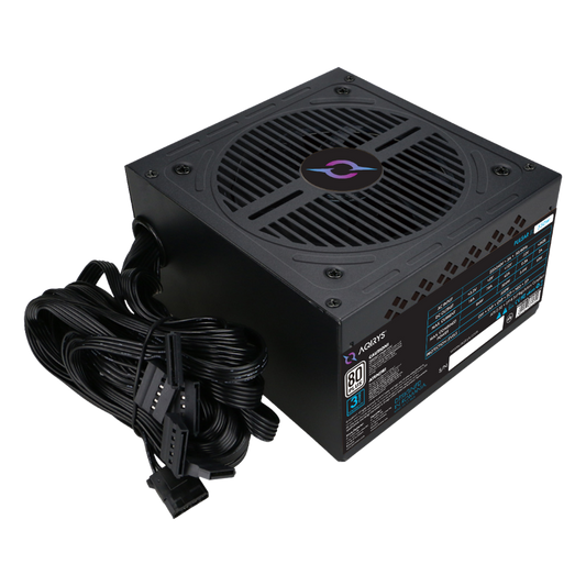 AQIRYS Zasilacz ATX / 80 Plus White Certified PULSAR SI 550W 3YW black