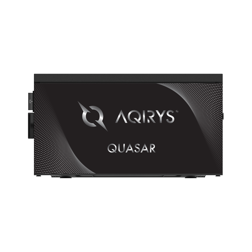 AQIRYS Zasilacz ATX / 80 Plus Platinum Certified QUASAR 1200W PCIe 5.0 8YW black