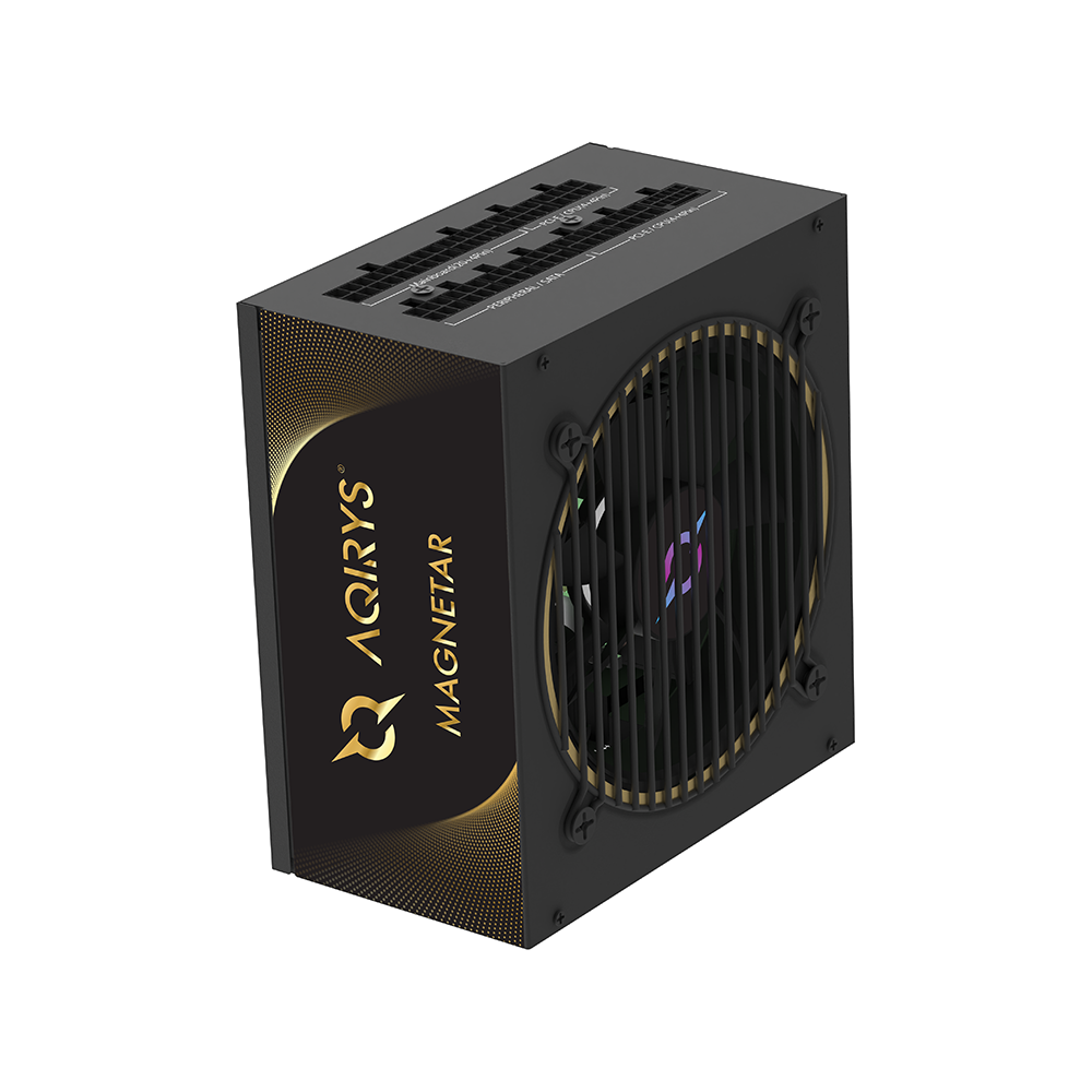 AQIRYS Zasilacz ATX / 80 Plus Gold Certified MAGNETAR 850W PCIe 5.0 8YW black