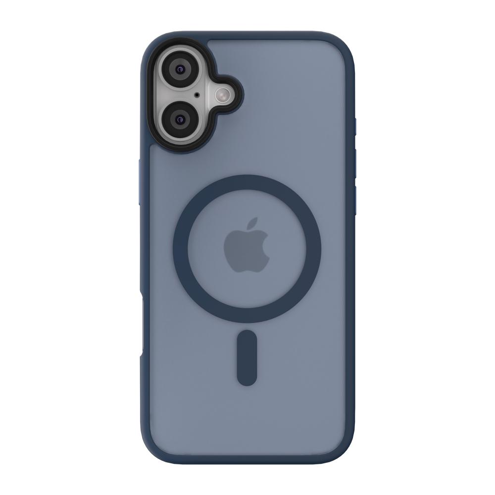 NEXT ONE Etui Mist Shield MagSafe iPhone 16 Plus midnight blue