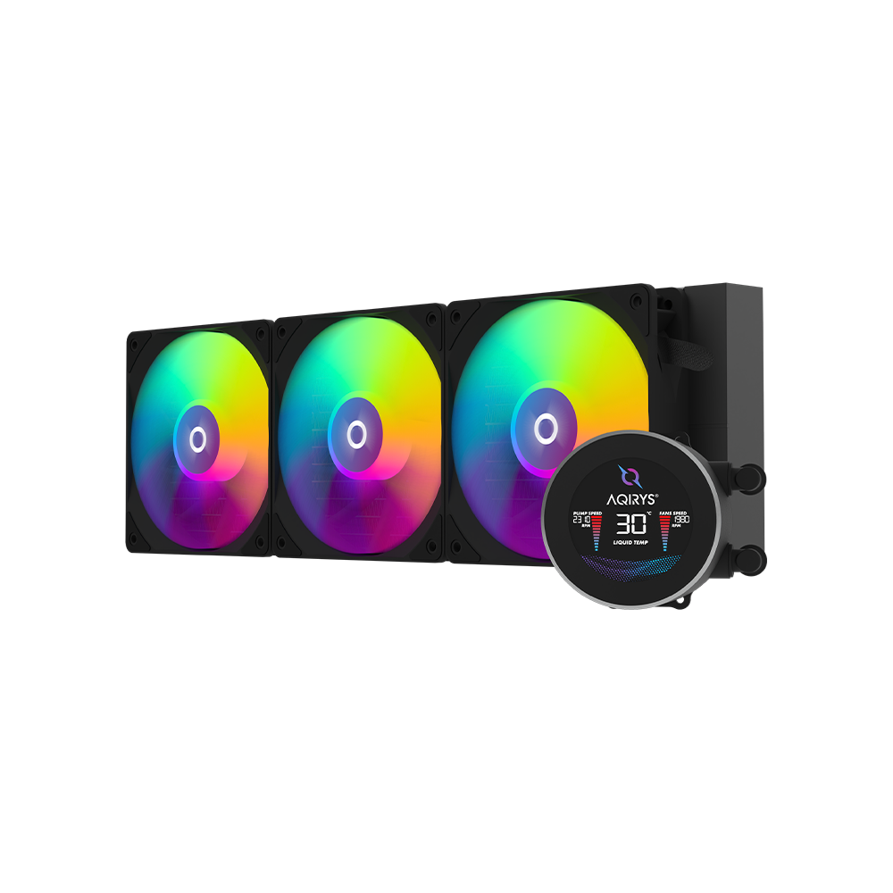 AQIRYS Chłodzenie do procesora AiO HYDRA 360 black