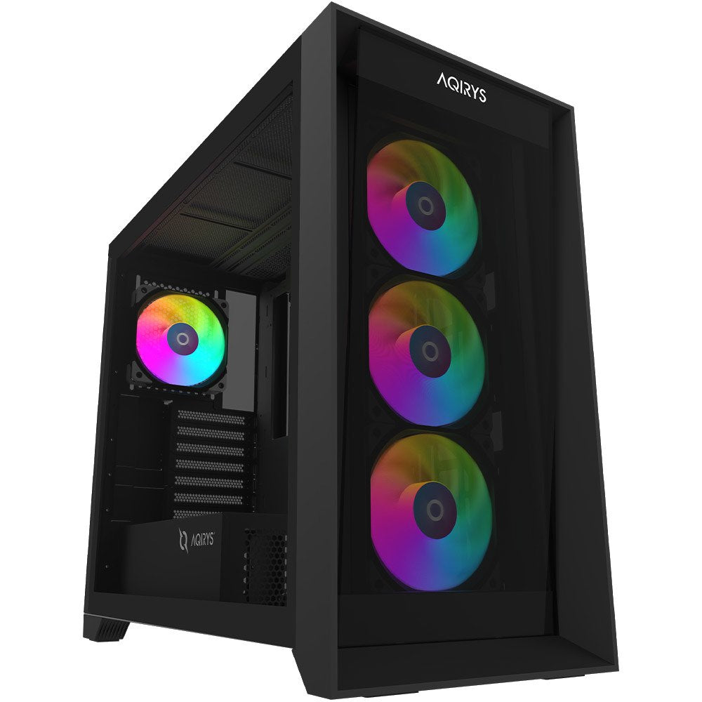 AQIRYS Obudowa do komputera XO-1 ARGB black