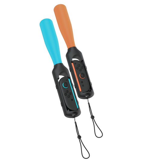 YAXO Joy-Con Holder BASEBALL SET for NS/NS2 Inferno Orange&Hydro Blue