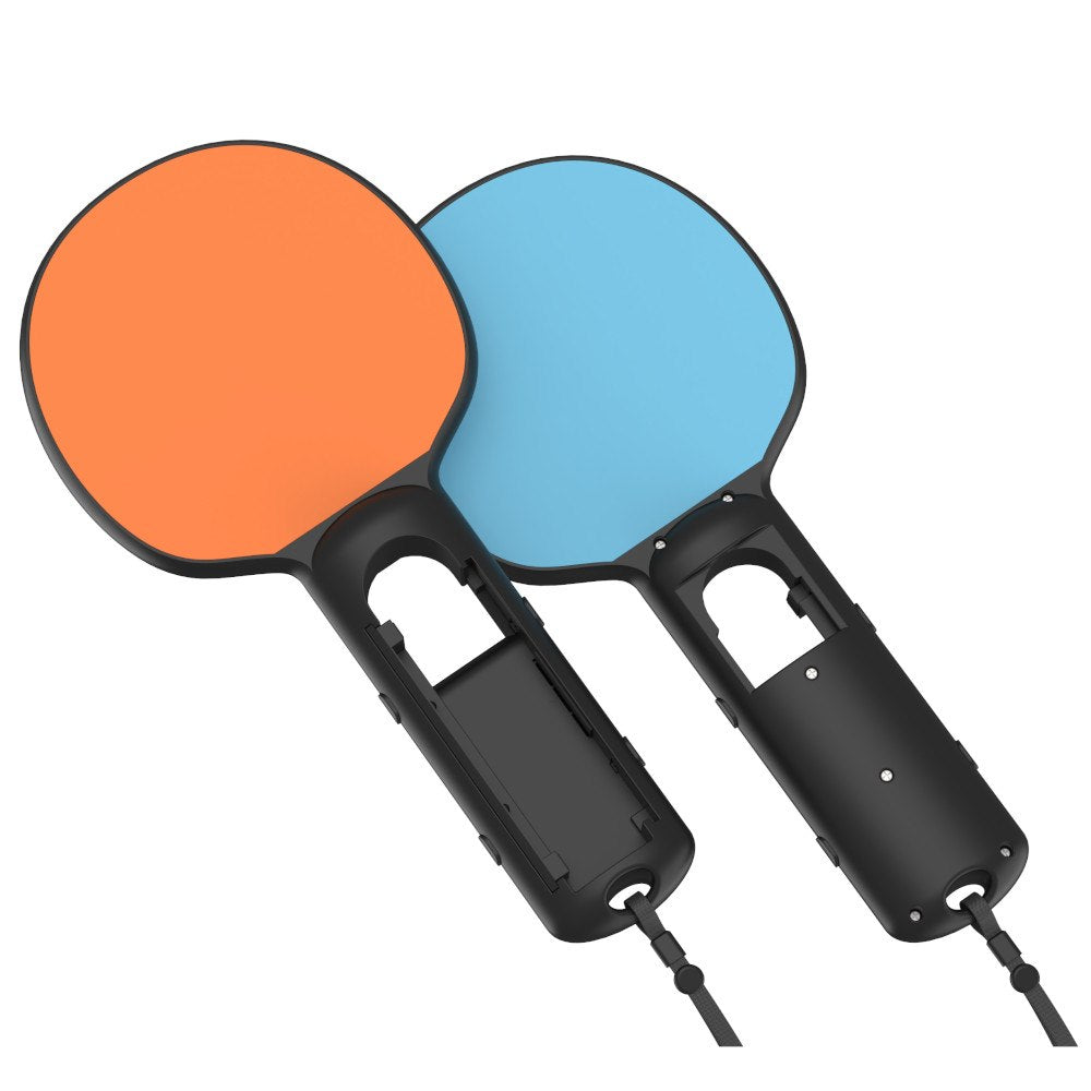 YAXO Uchwyt do Joy-Con TENNIS SET do NS/NS2 Inferno Orange&Hydro Blue