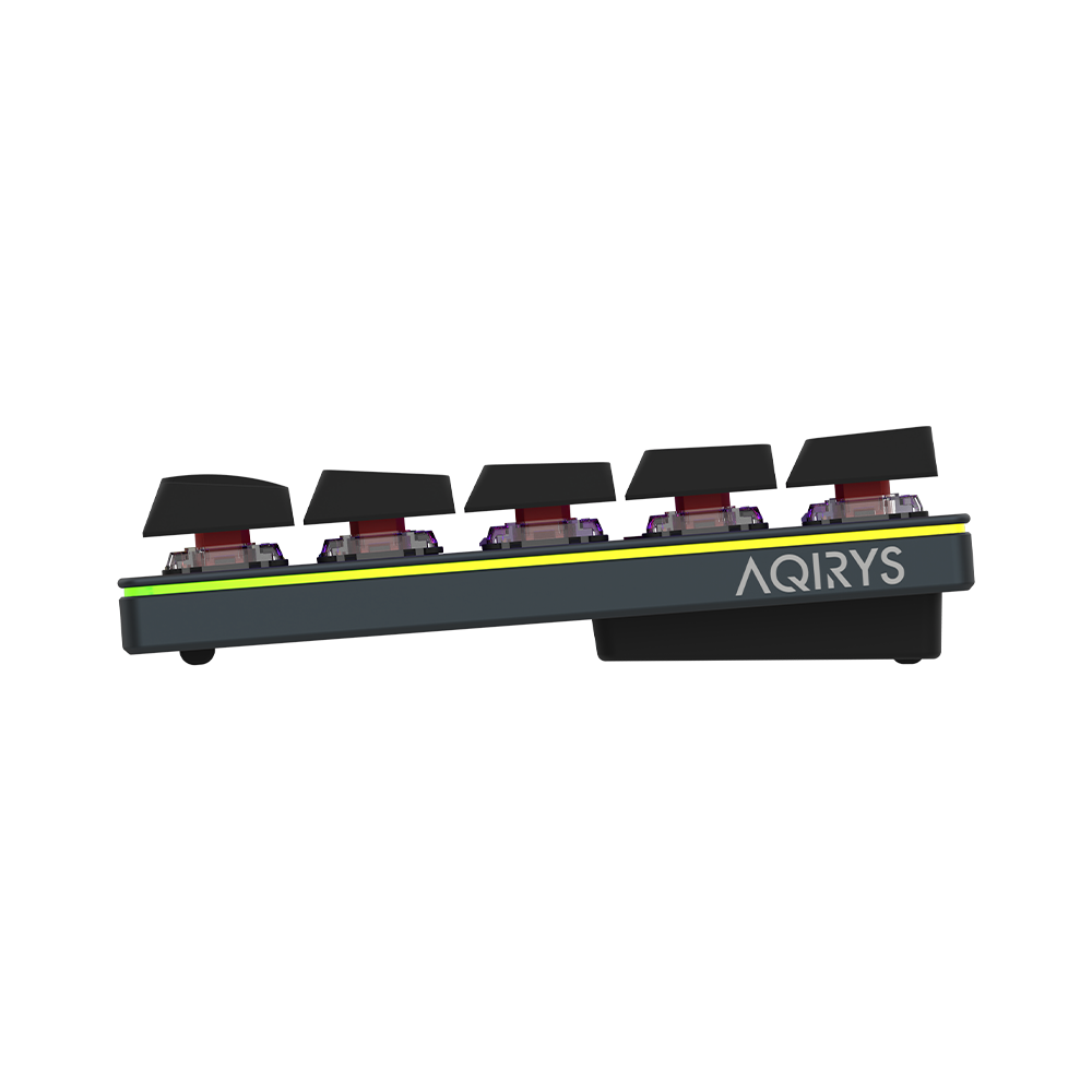 AQIRYS Klawiatura mechaniczna 65%/68 klawiszy Dual Mode: Wirelles&BT+Wired AGENA black