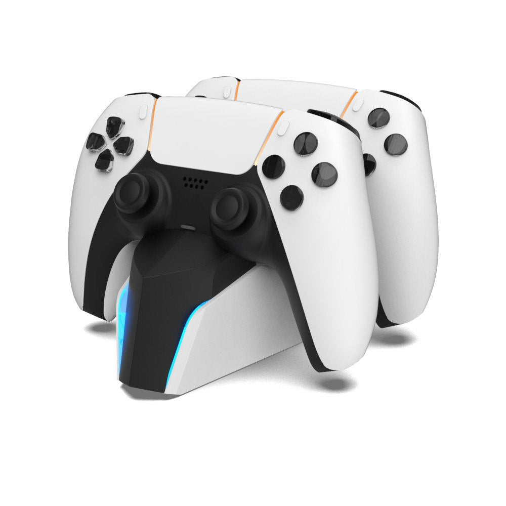 YAXO Ładowarka RAPID SHOT do padów DS PS5 Alpine White