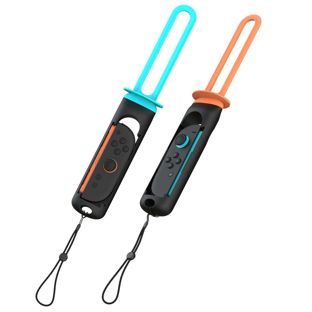 YAXO Uchwyt do Joy-Con SWORD SET do NS/NS2 Inferno Orange&Hydro Blue