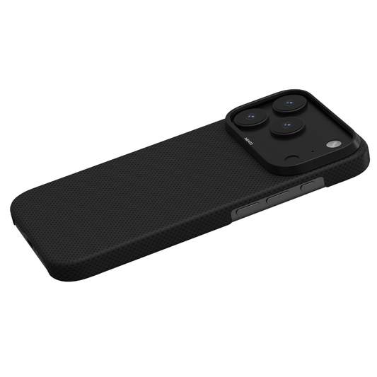 YAXO Etui na telefon Aramid Fiber Ultra Slim Case MagSafe iPhone 17 Pro Dusty Black