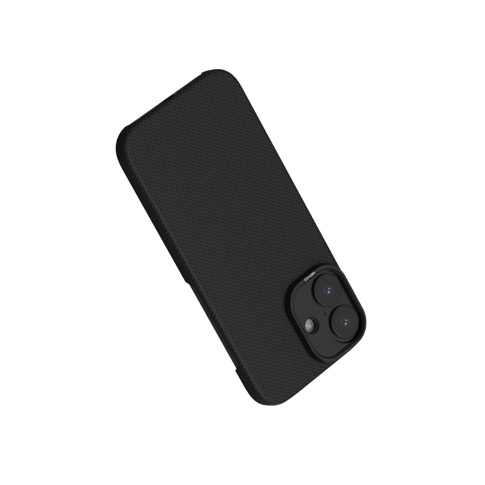 YAXO Etui na telefon Aramid Fiber Ultra Slim Case MagSafe iPhone 17 Dusty Black