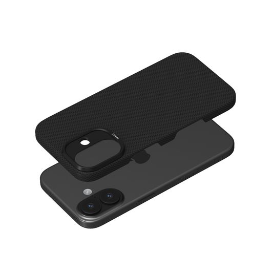 YAXO Etui na telefon Aramid Fiber Ultra Slim Case MagSafe iPhone 17 Dusty Black