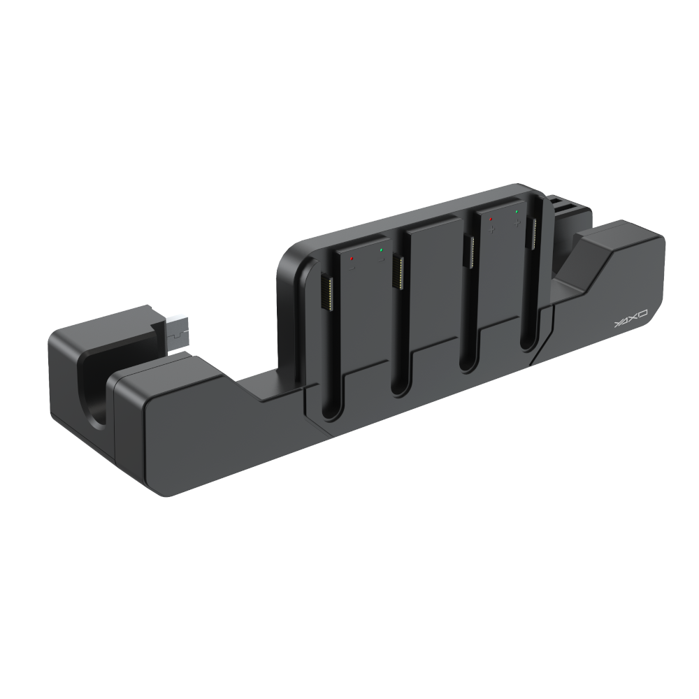 YAXO Podstawka ładująca do Joy-Con POWER SHOCK do NS2 Techno Black