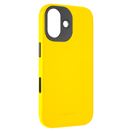 YAXO Etui na telefon Leather Gear Slim Case MagSafe iPhone 17 Honey Yellow