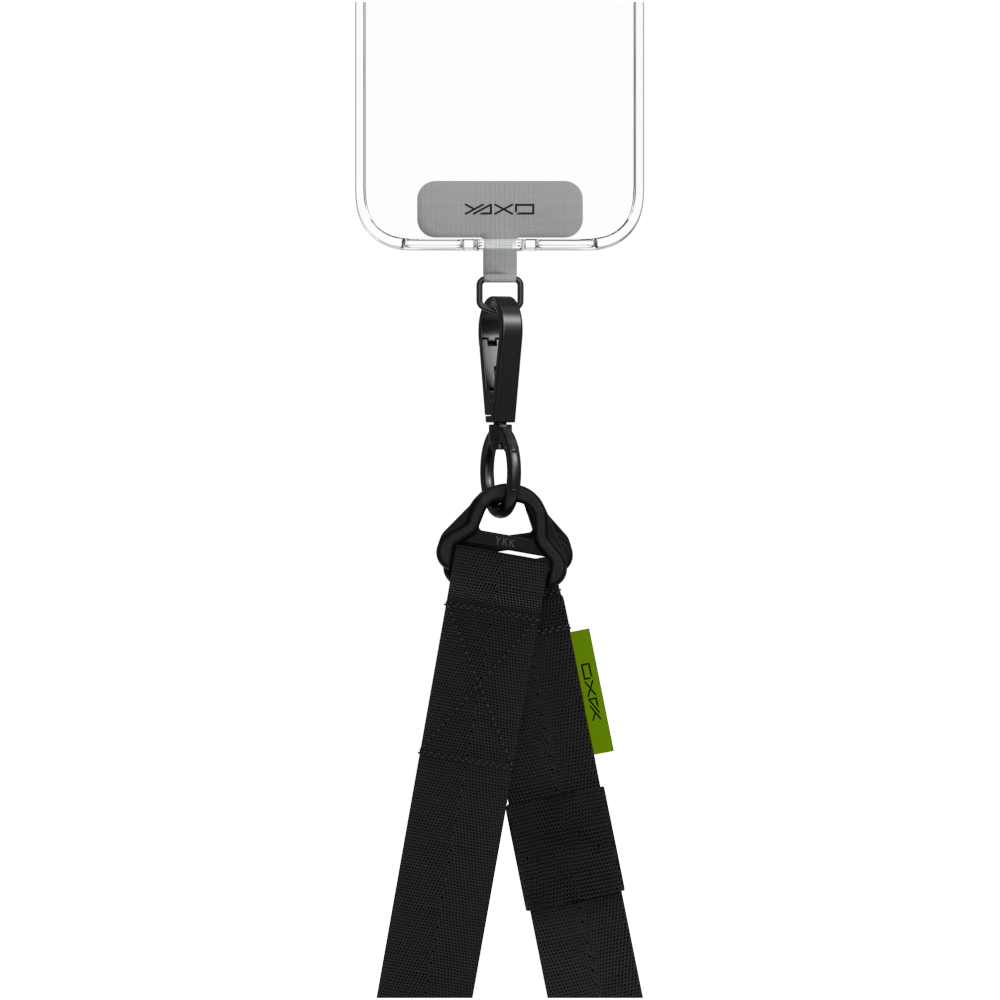 YAXO Smycz multifunkcyjna do telefonu Crossbody Sport Lanyard Dusty Black