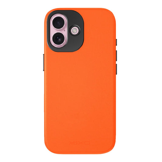 YAXO Etui na telefon Leather Gear Slim Case MagSafe iPhone 17 Magma Orange