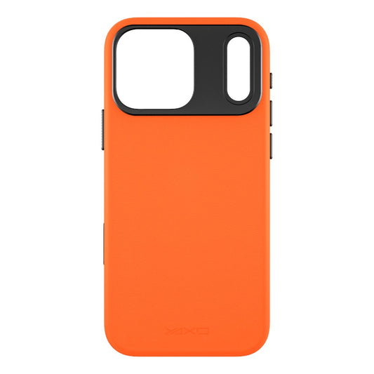 YAXO Etui na telefon Leather Gear Slim Case MagSafe iPhone 17 Pro Max Magma Orange