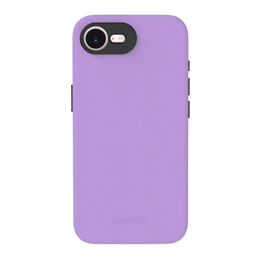 YAXO Etui na telefon Leather Gear Slim Case MagSafe iPhone 17e Neon Violet - Cool Edition