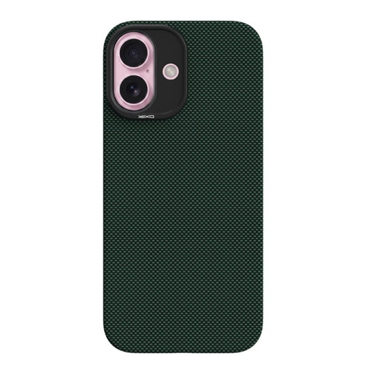 YAXO Etui na telefon Aramid Fiber Ultra Slim Case MagSafe iPhone 17 Tropic Green