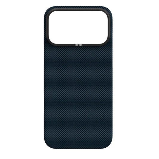 YAXO Etui na telefon Aramid Fiber Ultra Slim Case MagSafe iPhone 17 Pro Max Electric Blue