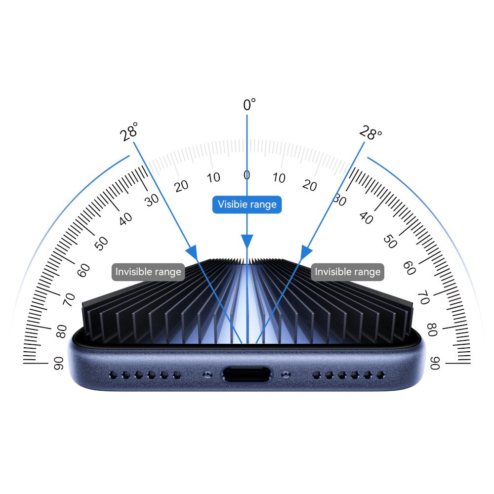 YAXO Szkło ochronne na ekran AR Privacy Armor Glass iPhone 17 Pro Max