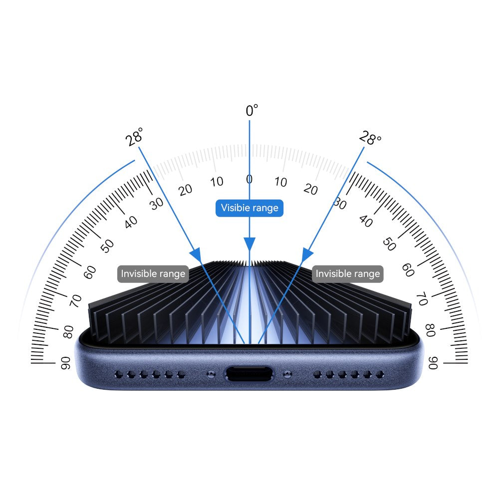 YAXO Szkło ochronne na ekran AR Privacy Armor Glass iPhone 17 Pro