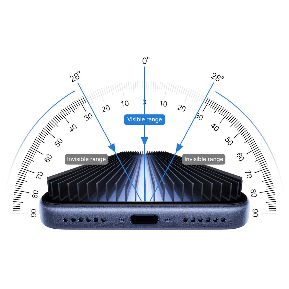 YAXO Szkło ochronne na ekran AR Privacy Armor Glass iPhone 17e