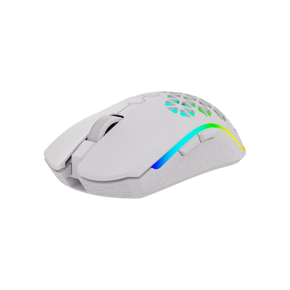 AQIRYS Myszka Dual Mode: Wirelles+Wired POLARIS white
