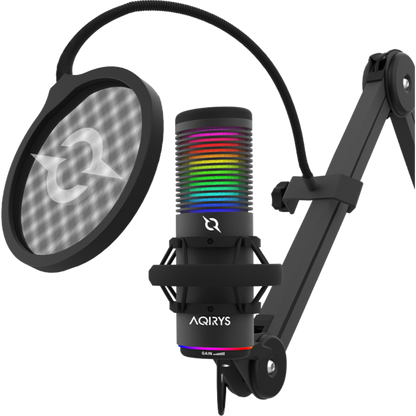 AQIRYS Mikrofon przewodowy GALILEO black