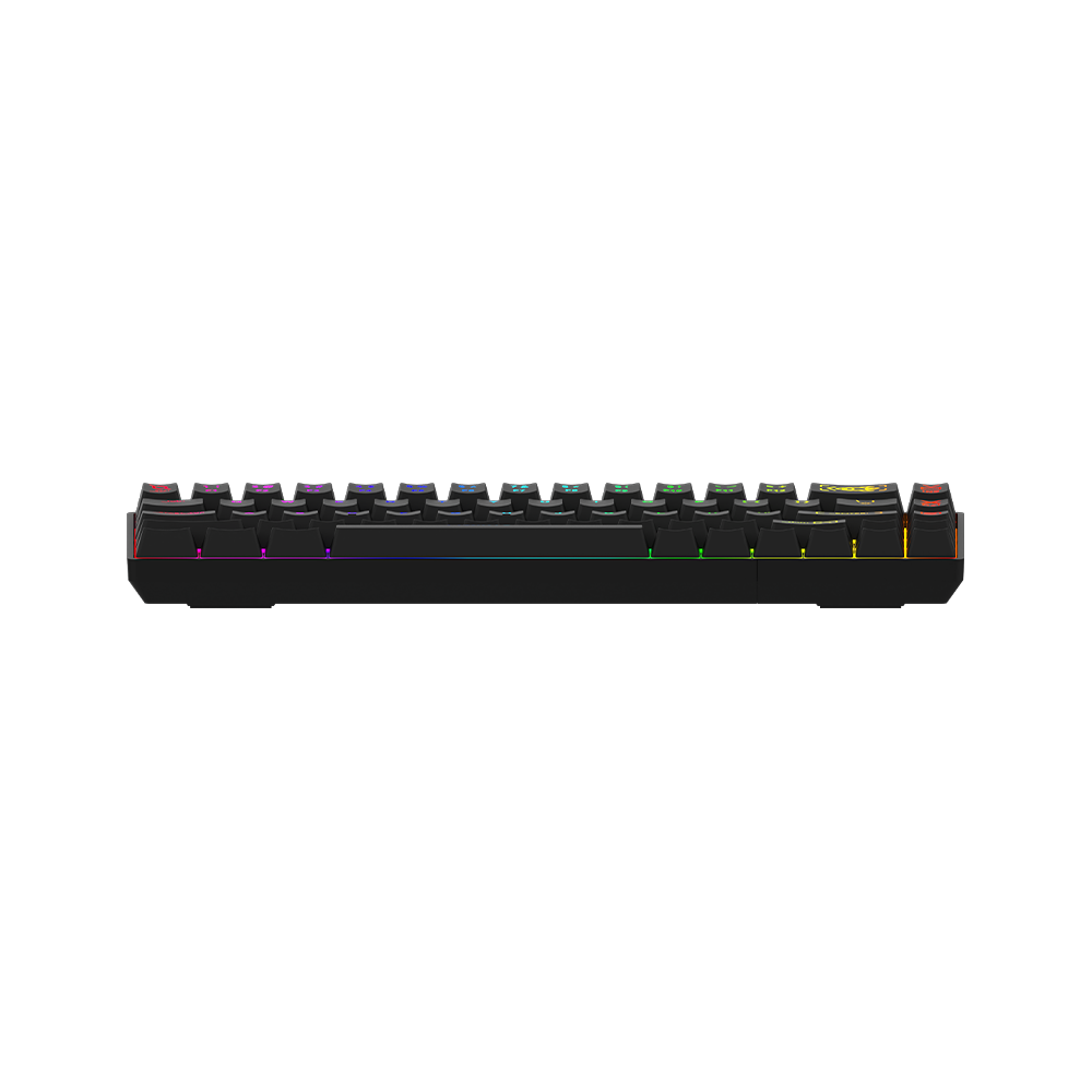 AQIRYS Klawiatura mechaniczna 65%/68 klawiszy Dual Mode: Wirelles&BT+Wired MIRA black