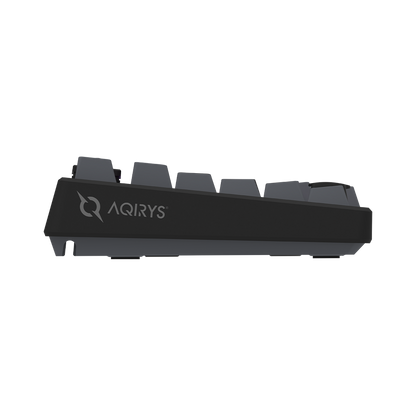 AQIRYS Klawiatura mechaniczna 75%/81 klawiszy przewodowa ADARA MINI LE black/grey