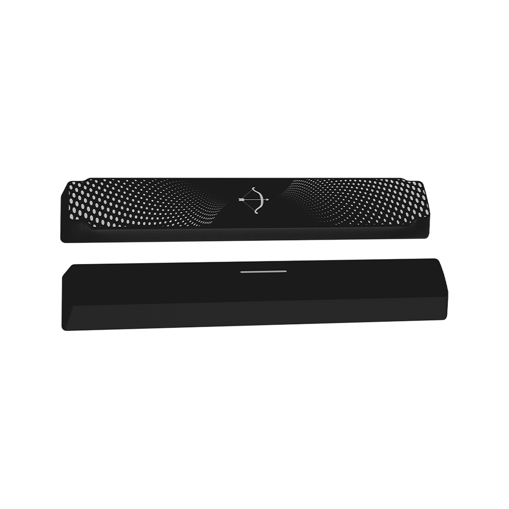 AQIRYS Klawiatura mechaniczna 75%/81 klawiszy przewodowa ADARA MINI LE black/grey