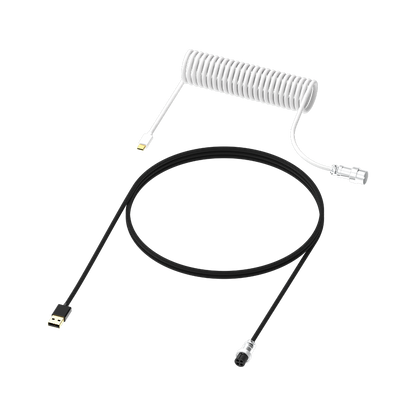 AQIRYS Klawiatura mechaniczna 75%/81 klawiszy przewodowa ADARA MINI white/black