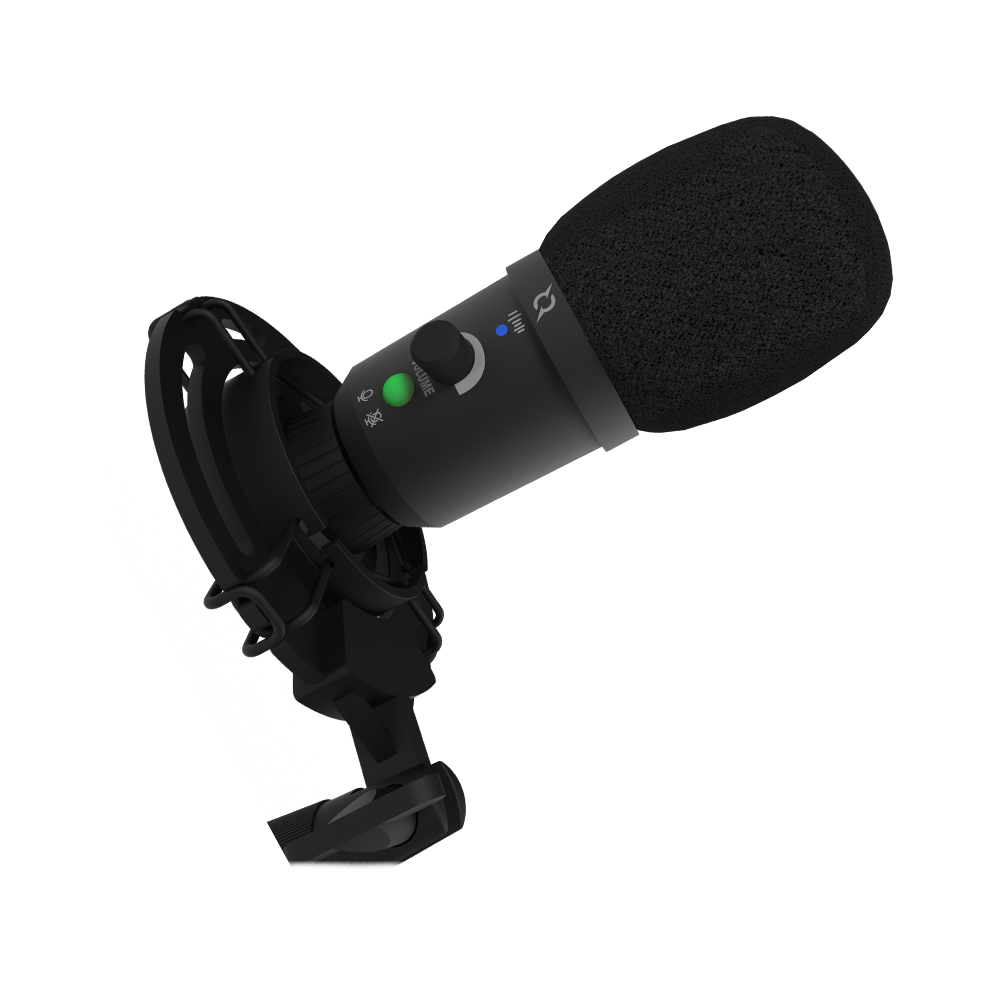 AQIRYS Mikrofon przewodowy VOYAGER black
