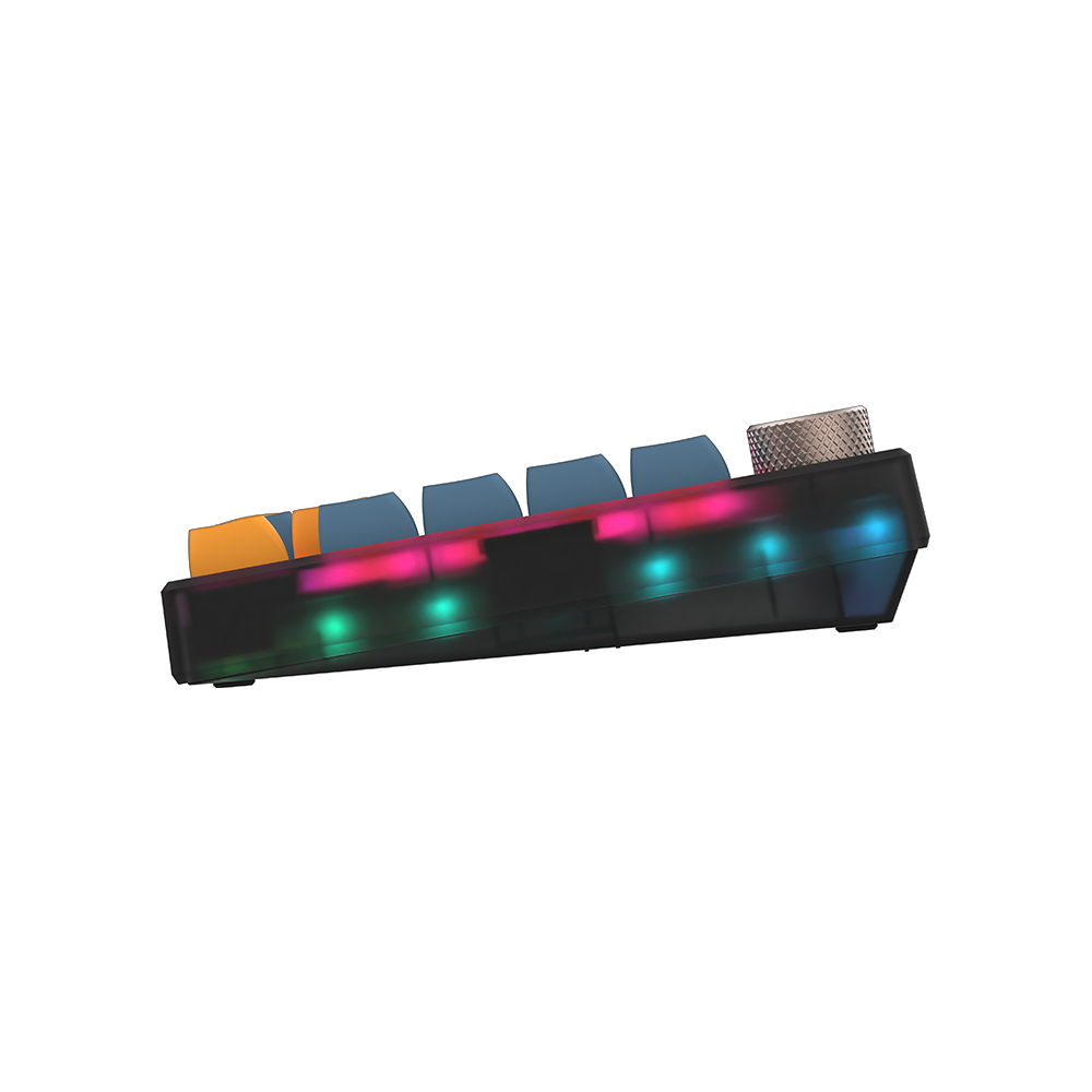AQIRYS Klawiatura mechaniczna 75%/82 klawiszy Dual Mode: Wirelles&BT+Wired LIBERTAS black
