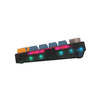 AQIRYS Klawiatura mechaniczna 75%/82 klawiszy Dual Mode: Wirelles&BT+Wired LIBERTAS black