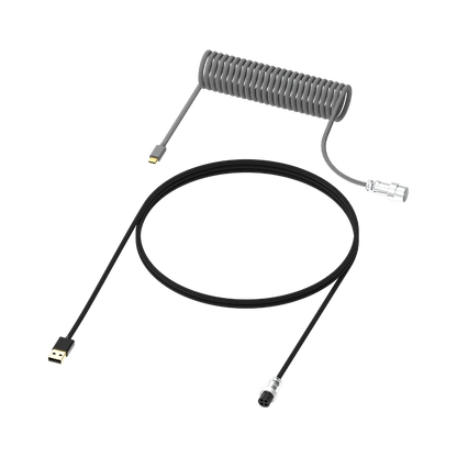 AQIRYS Klawiatura mechaniczna 75%/81 klawiszy przewodowa ADARA MINI black/grey