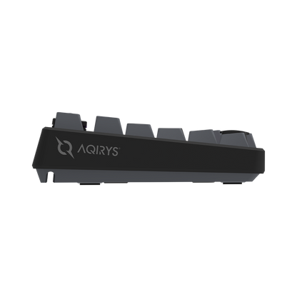 AQIRYS Klawiatura mechaniczna 75%/81 klawiszy przewodowa ADARA MINI black/grey