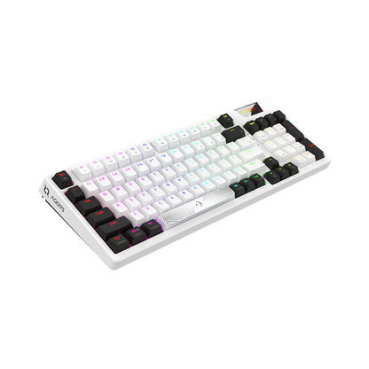 AQIRYS Klawiatura mechaniczna 96%/95 klawiszy przewodowa ADARA white/black