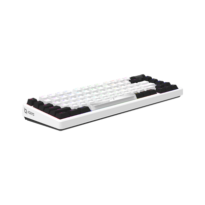 AQIRYS Klawiatura mechaniczna 75%/81 klawiszy przewodowa ADARA MINI white/black