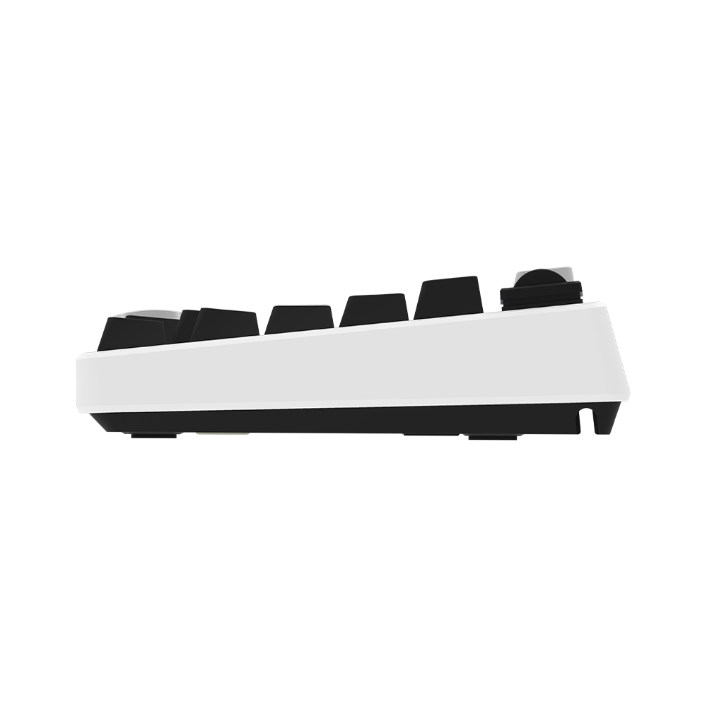 AQIRYS Klawiatura mechaniczna 75%/81 klawiszy przewodowa ADARA MINI white/black