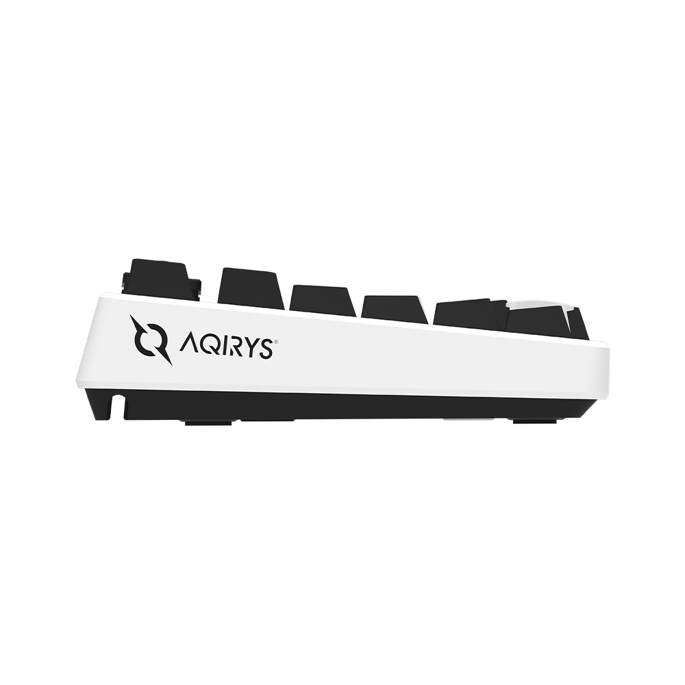AQIRYS Klawiatura mechaniczna 75%/81 klawiszy przewodowa ADARA MINI white/black