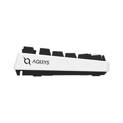AQIRYS Klawiatura mechaniczna 75%/81 klawiszy przewodowa ADARA MINI white/black