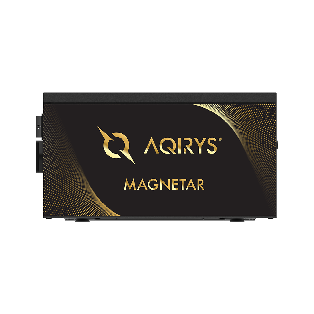 AQIRYS Zasilacz ATX / 80 Plus Gold Certified MAGNETAR 750W PCIe 5.0 8YW black
