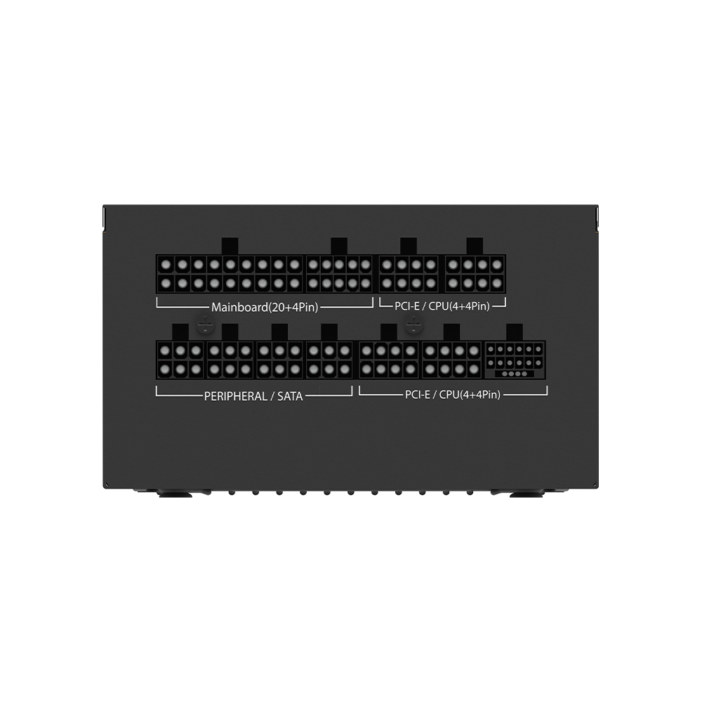 AQIRYS Zasilacz ATX / 80 Plus Gold Certified MAGNETAR 750W PCIe 5.0 8YW black
