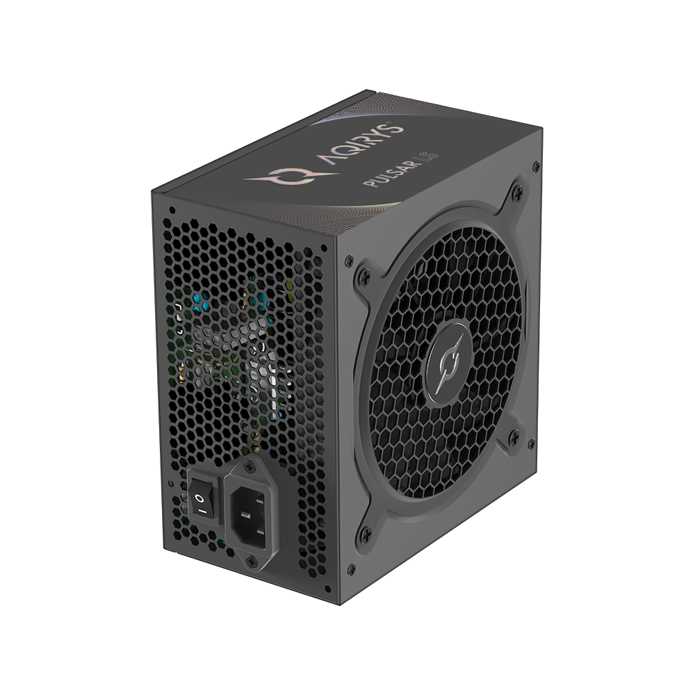 AQIRYS Zasilacz ATX / 80 Plus White Certified PULSAR LS 650W 3YW black