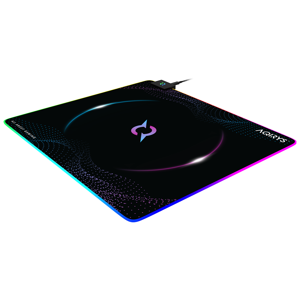 AQIRYS Podkładka ECLIPSE RGB Medium 450x400