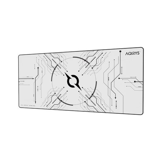 AQIRYS GRUIS Extra Large Mousepad 900x400 white