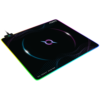 AQIRYS Podkładka ECLIPSE RGB Medium 450x400