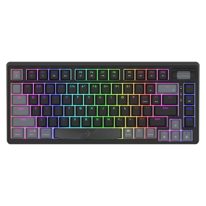 AQIRYS Klawiatura mechaniczna 75%/81 klawiszy przewodowa ADARA MINI black/grey
