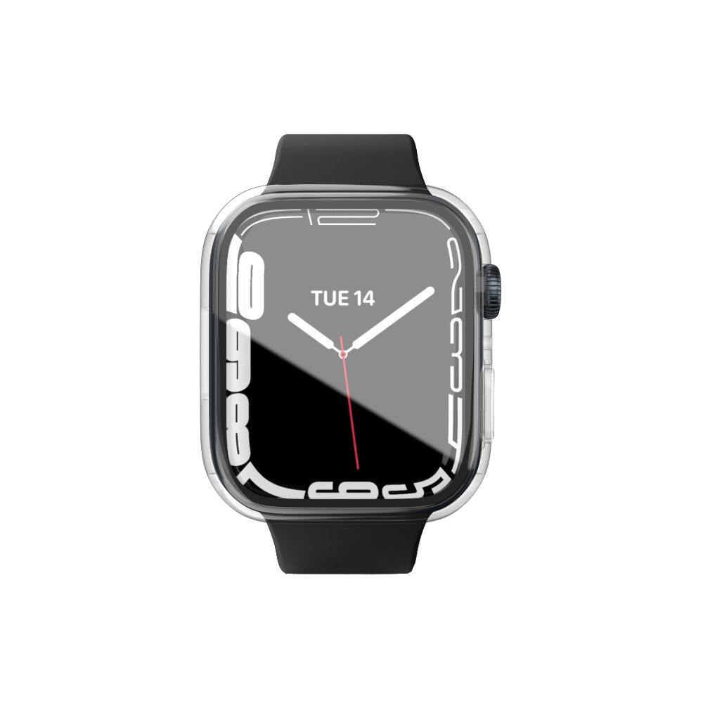 NEXT ONE Etui ochronne Shield Apple Watch 45 mm transparent